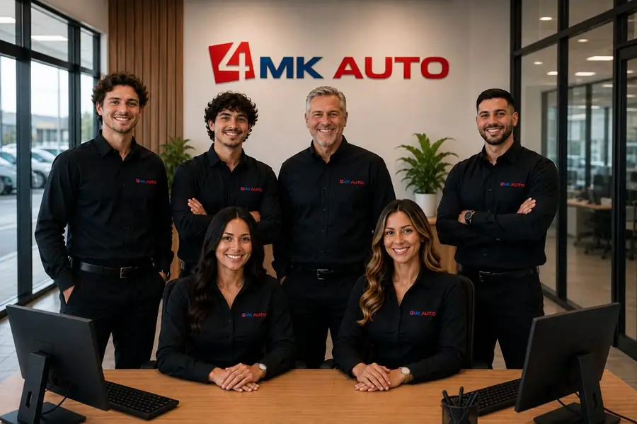 L'équipe de 4MK Auto à Mirabel